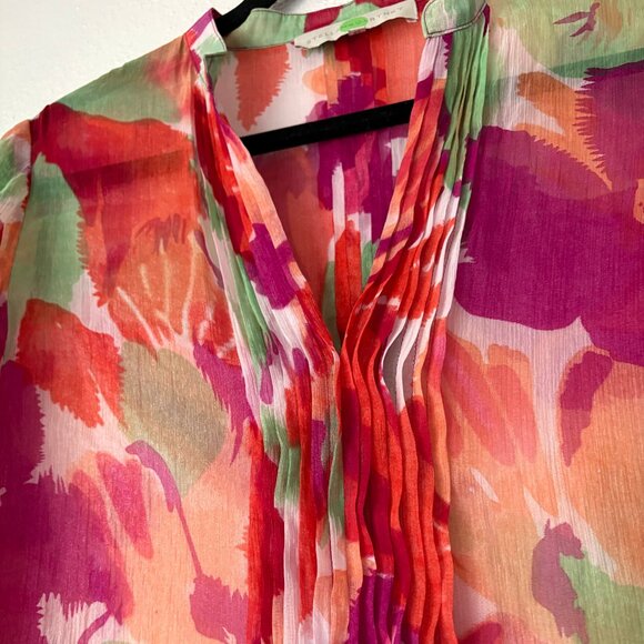 Stella McCartney Watercolor Floral Mini Dress/Tunic - Picture 4 of 6